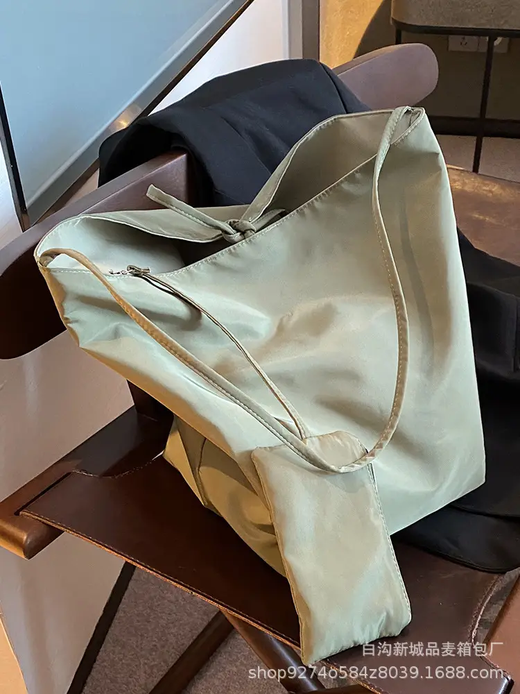 Women's Large Capacity Oxford Cloth Shoulder Bag Yellow