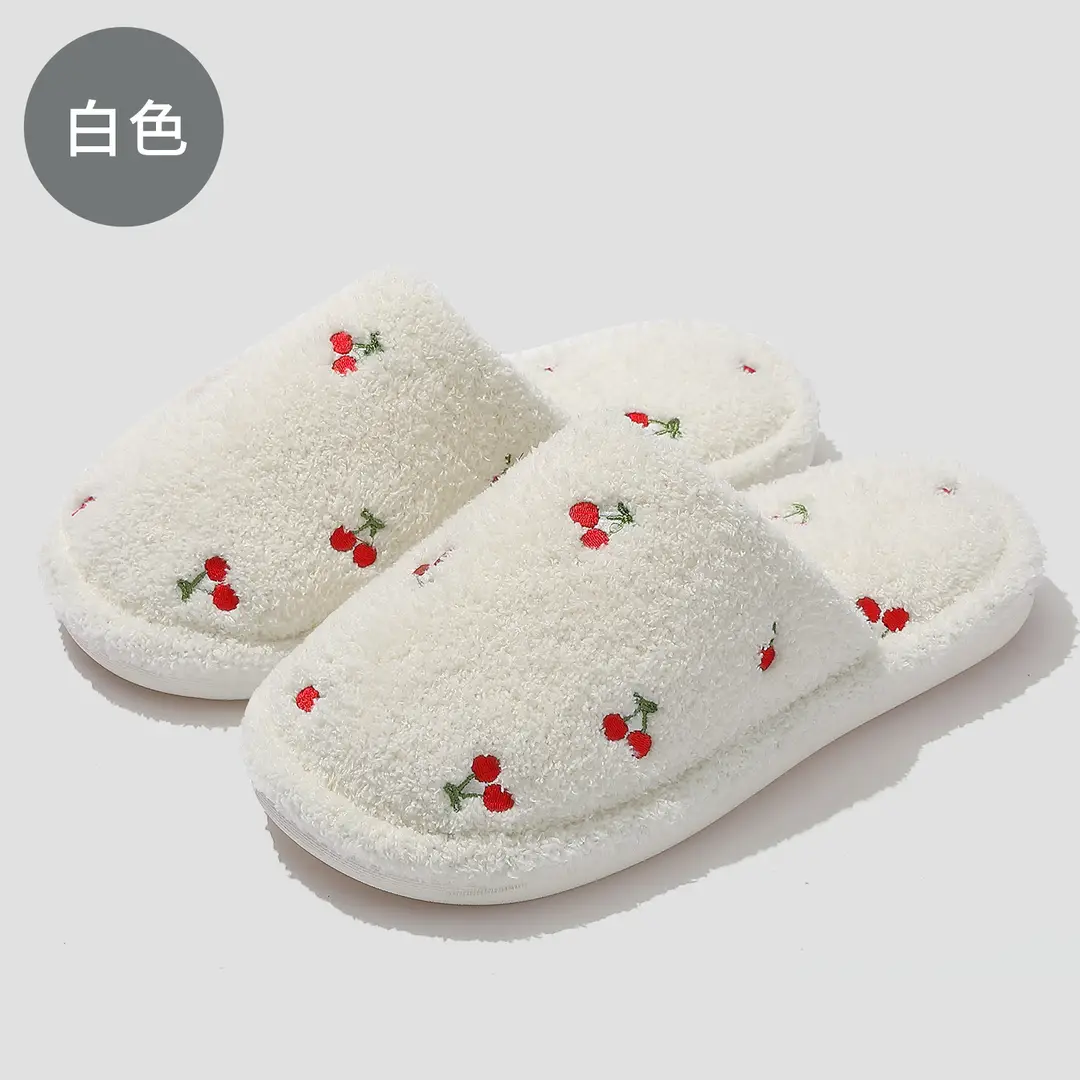 Home Cotton Slippers for Men, Winter Indoor Household Wool Slippers for Men, Fleece-Lined to Heattech, Autumn and Winter Plush Cotton Slippers for Women, Wholesale - Image 5