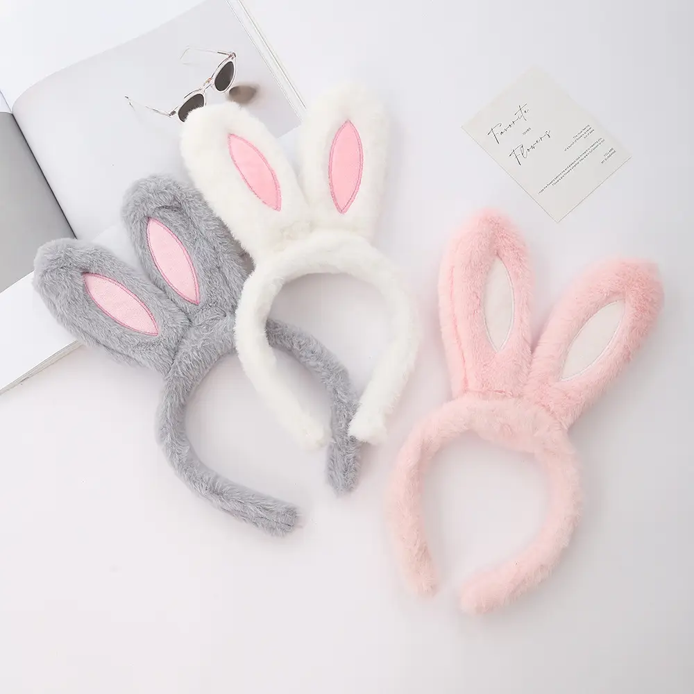 Cute Rabbit Ears Headband for Girls Girls Headband — feature 3