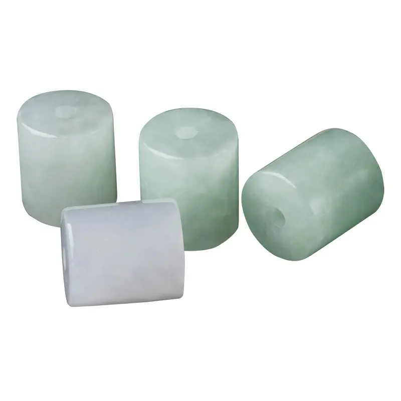 Jade Column Road Lutong Barrel Beads Ice Jade Loose Beads - Image 6