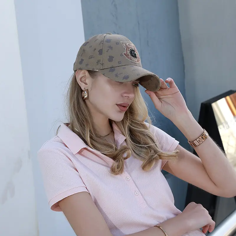 Black Unisex Baseball Cap with Full Print & Shield Design - Image 4