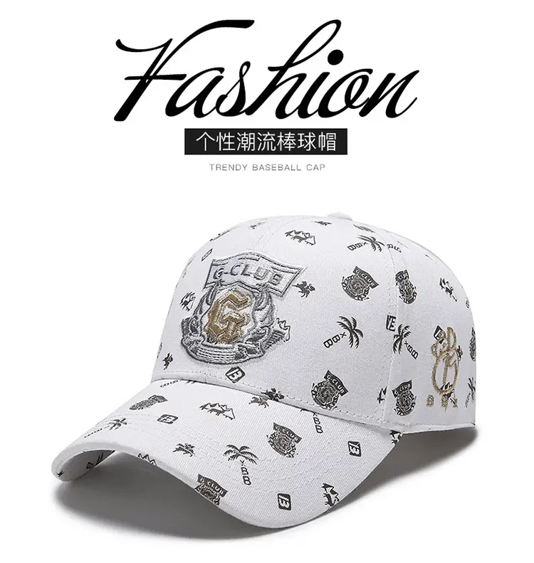 Black Unisex Baseball Cap with Full Print & Shield Design — feature 1