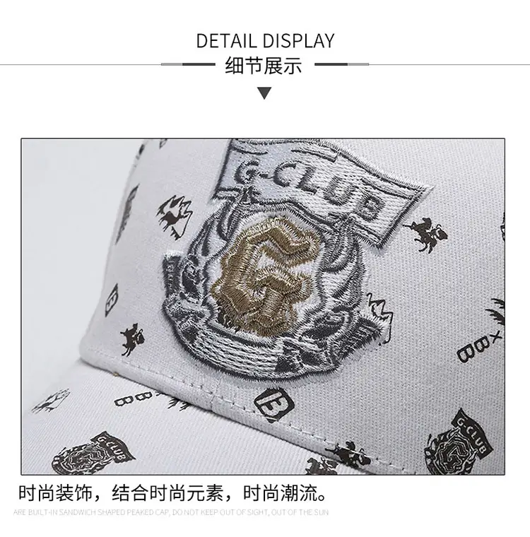Black Unisex Baseball Cap with Full Print & Shield Design — feature 11