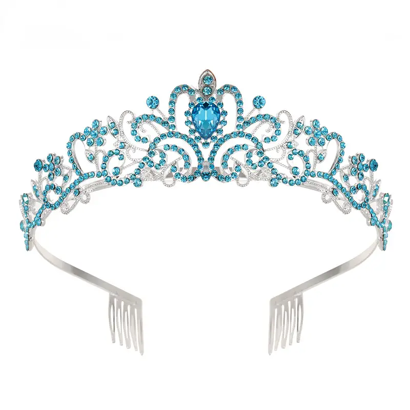 Crown Silver Blue Diamond