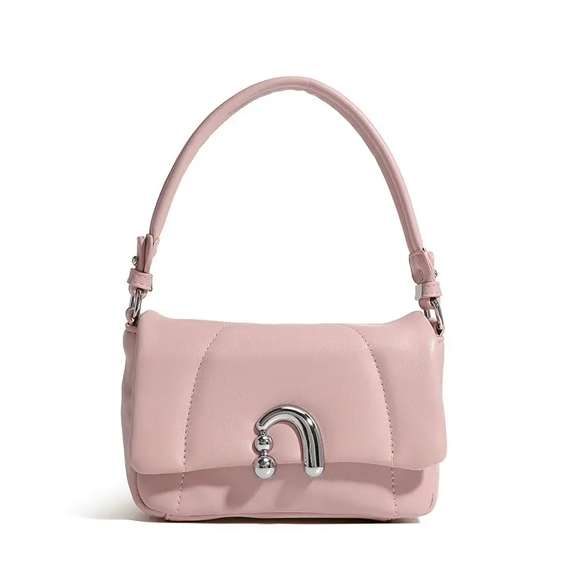 Pink Flower-Shaped Shoulder Bag for Women 2026 - Image 6