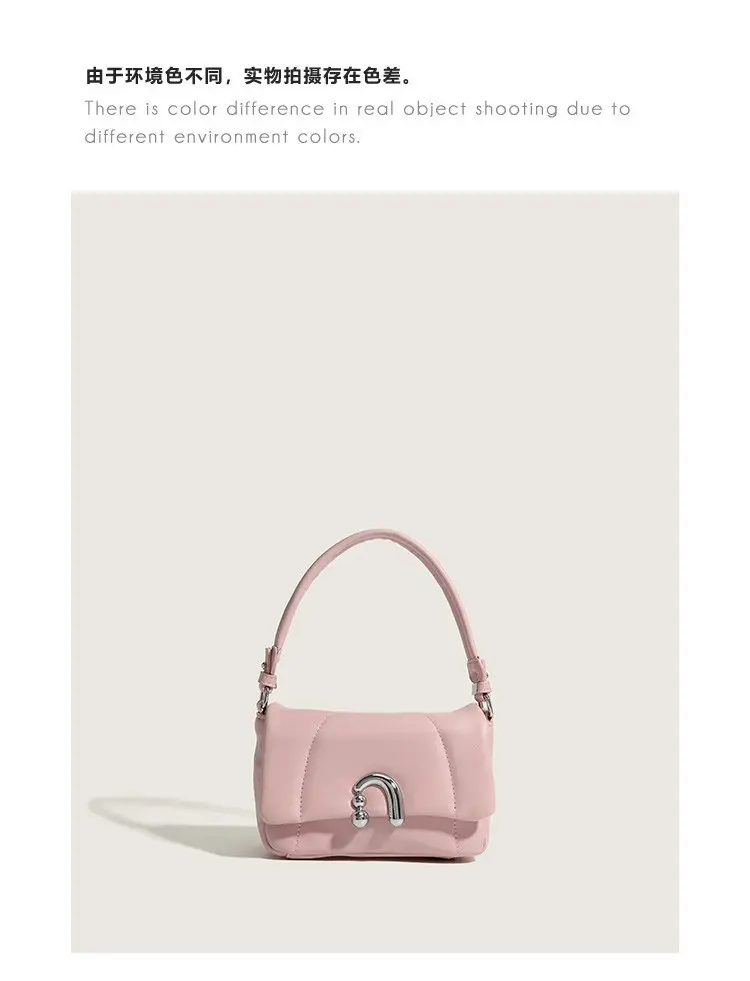 Pink Flower-Shaped Shoulder Bag for Women 2026 — feature 2