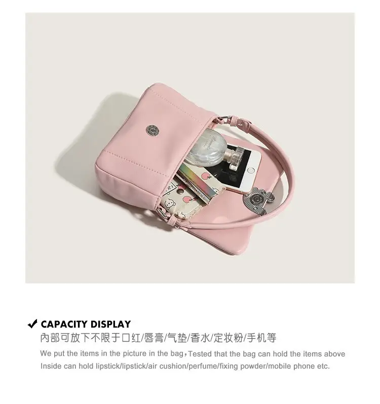 Pink Flower-Shaped Shoulder Bag for Women 2026 — feature 9
