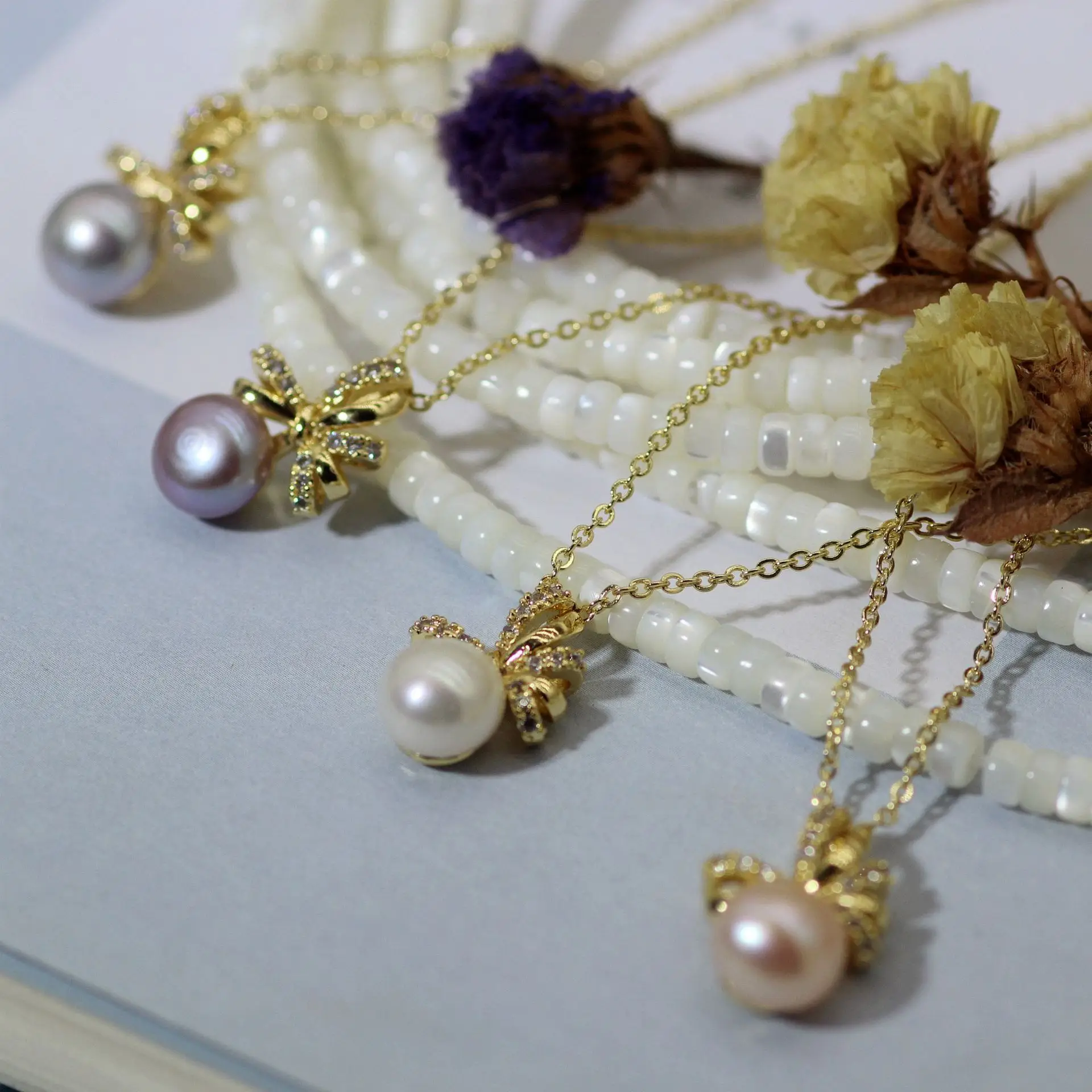 Zhuji Pearl Earrings S925 Silver Set — feature 8