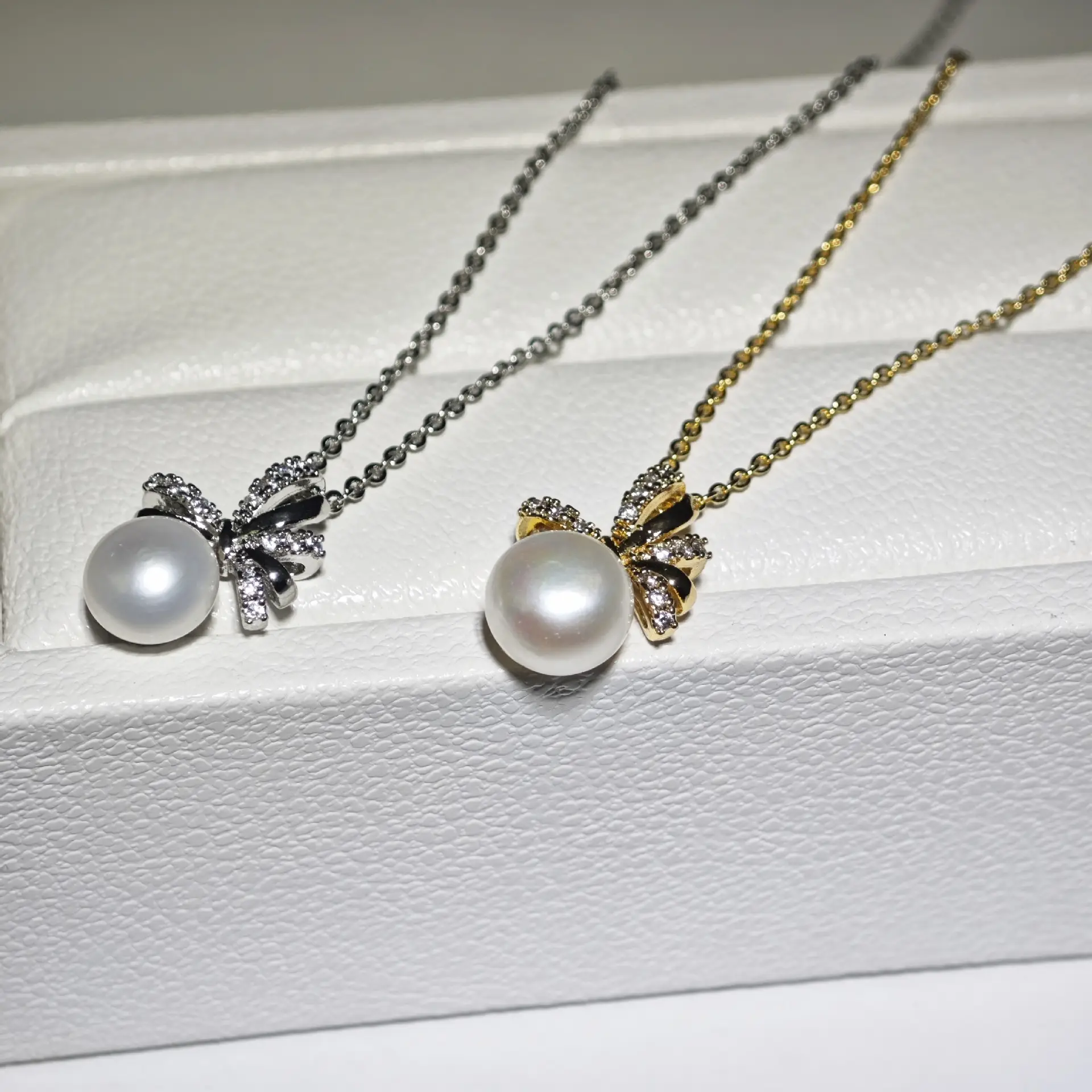 Zhuji Pearl Earrings S925 Silver Set - Image 3