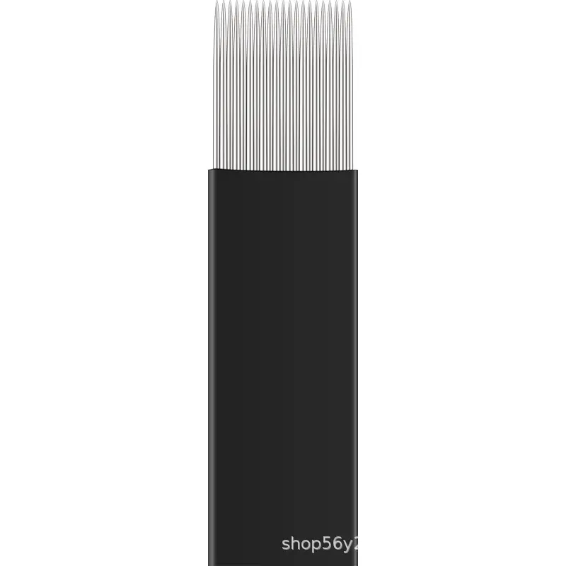 Manual Fog Eyebrow Black Needle Semi-Permanent Double Row 1521 - Image 7