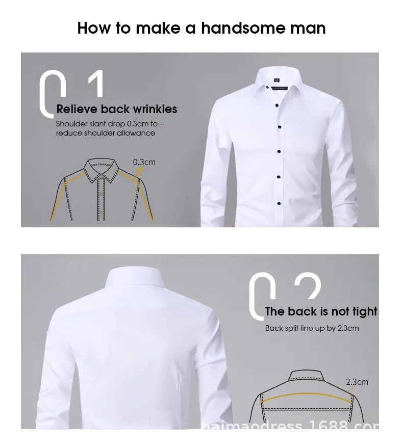 Men's Maroon Slim Fit Button Down Shirt — feature 16