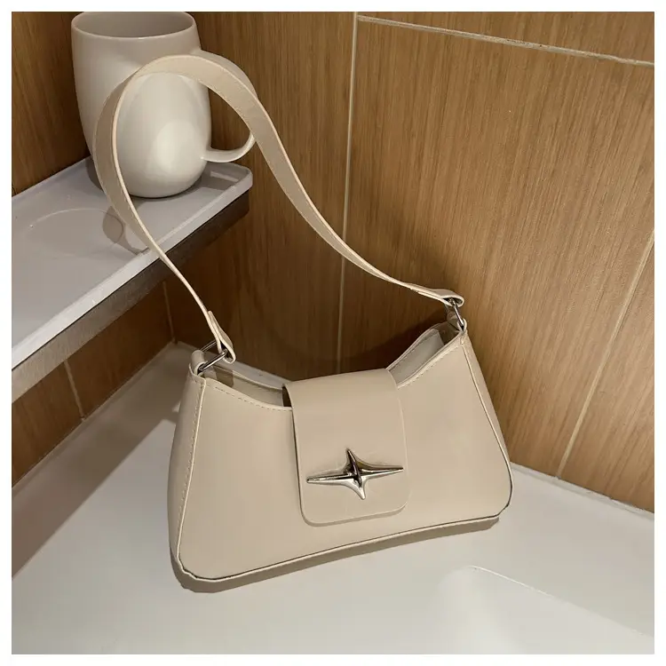 2023 New High Shoulder Messenger Bag Brown — feature 9