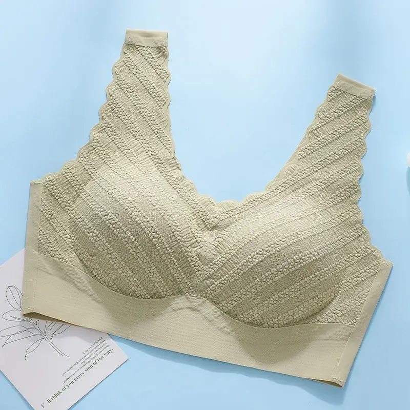 Oxygen-Friendly Push-Up Bra for Women, Seamless, Underwire-Free, Side Breast Collection - Image 4