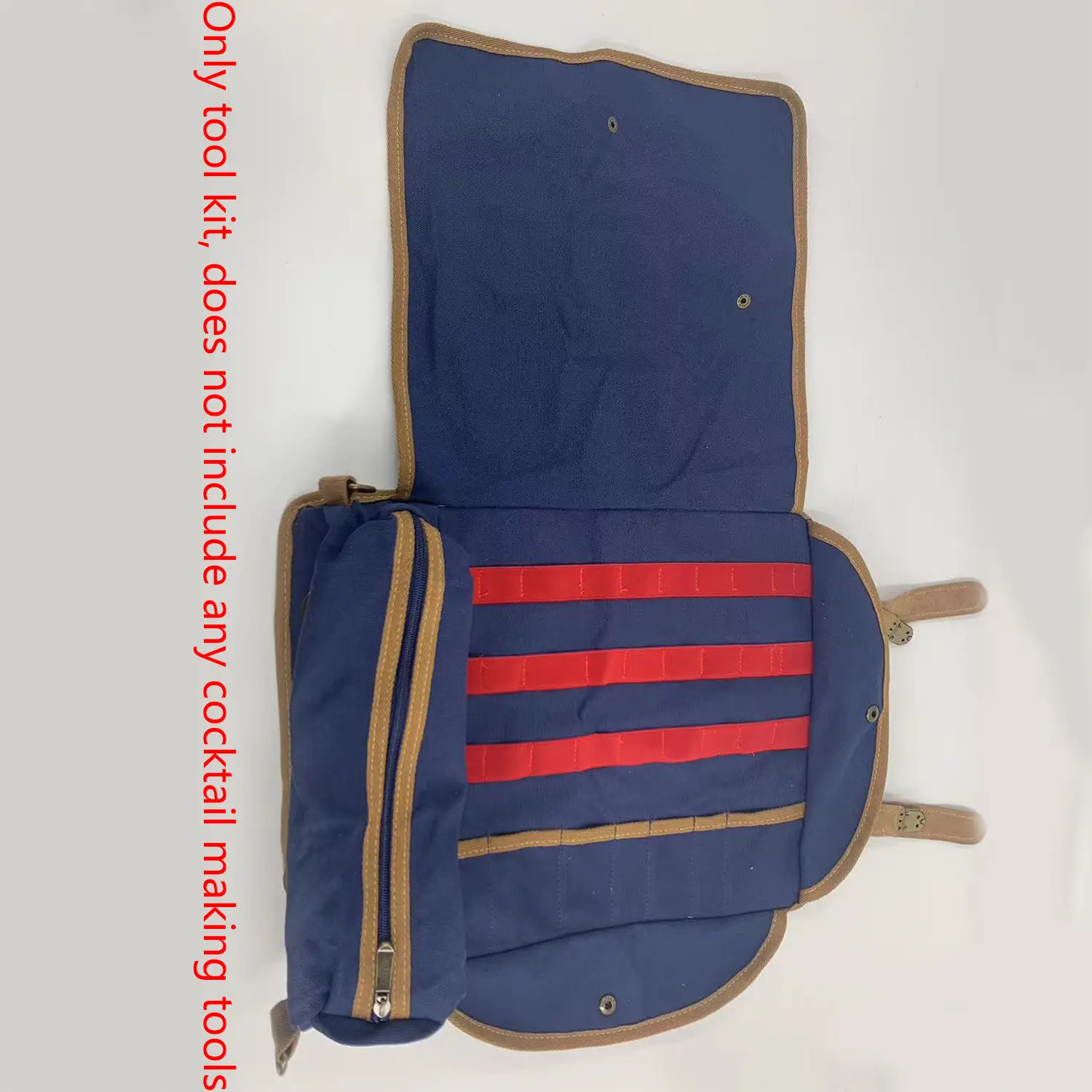 One-Shoulder Bending Storage Bag Canvas Storage Bag - Image 2