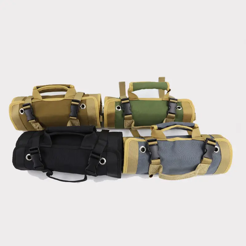 One-Shoulder Bending Storage Bag Canvas Storage Bag - Image 3