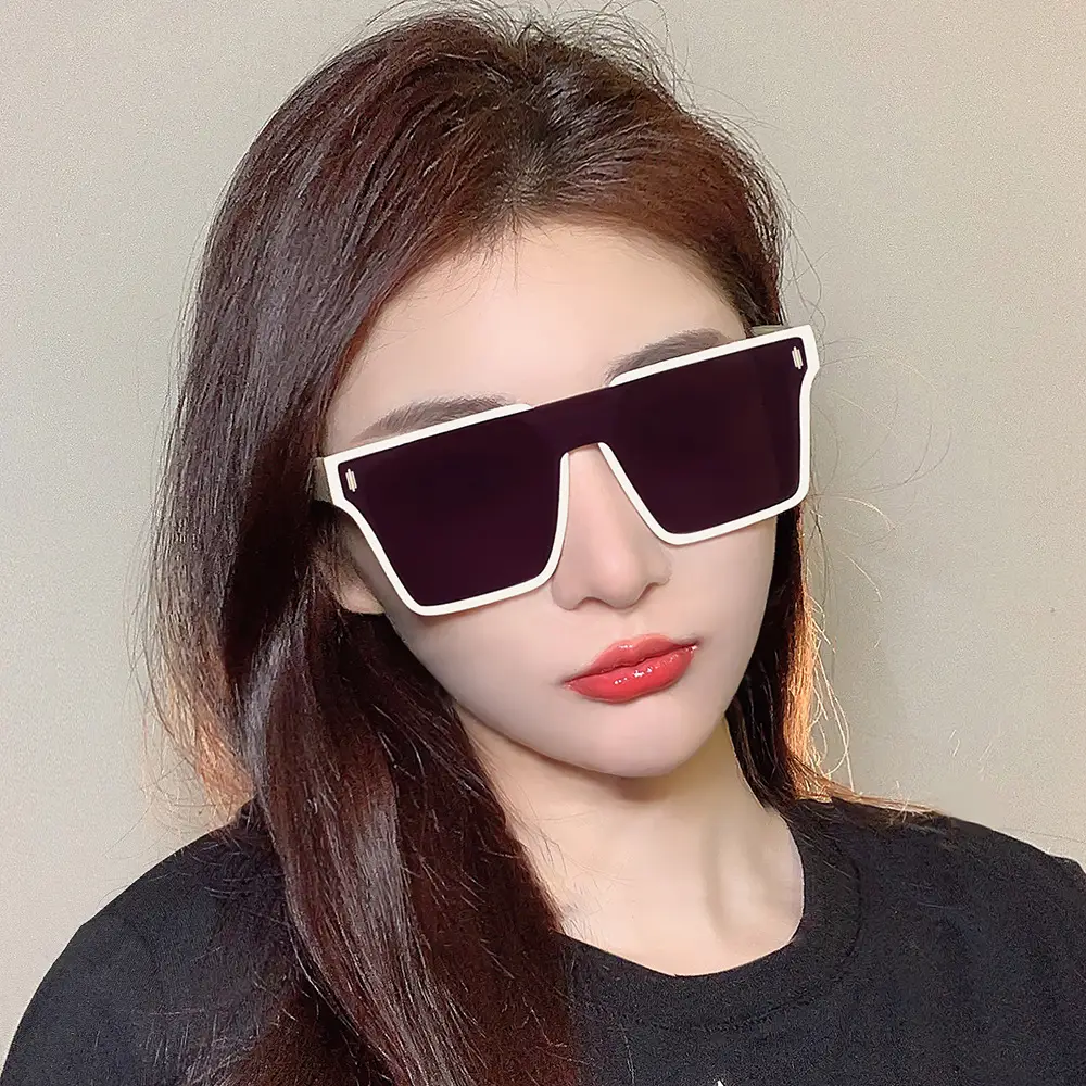 Square Face Sunglasses for Men Women High End Modern Design - Image 5