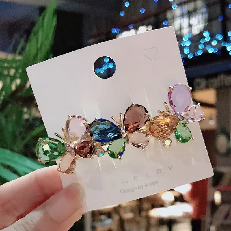 Luxury Rhinestone Hair Clip for Women Large Size — feature 9