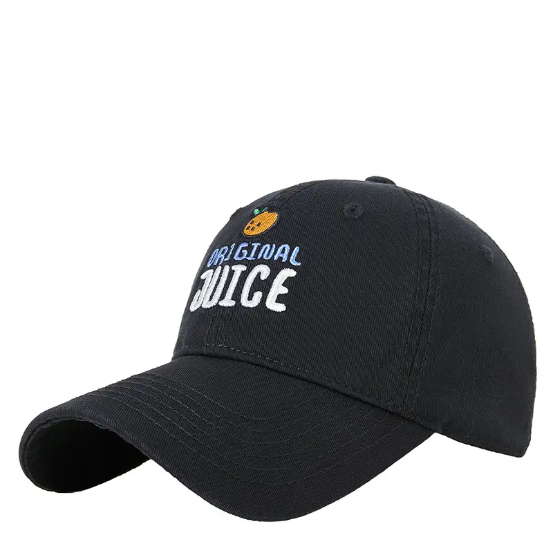 Women Baseball Cap with Letter Embroidery Grey