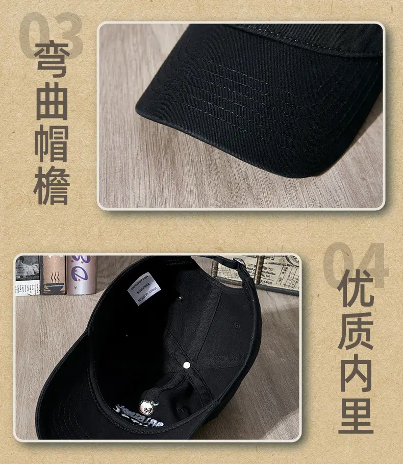 Women Baseball Cap with Letter Embroidery Grey — feature 18