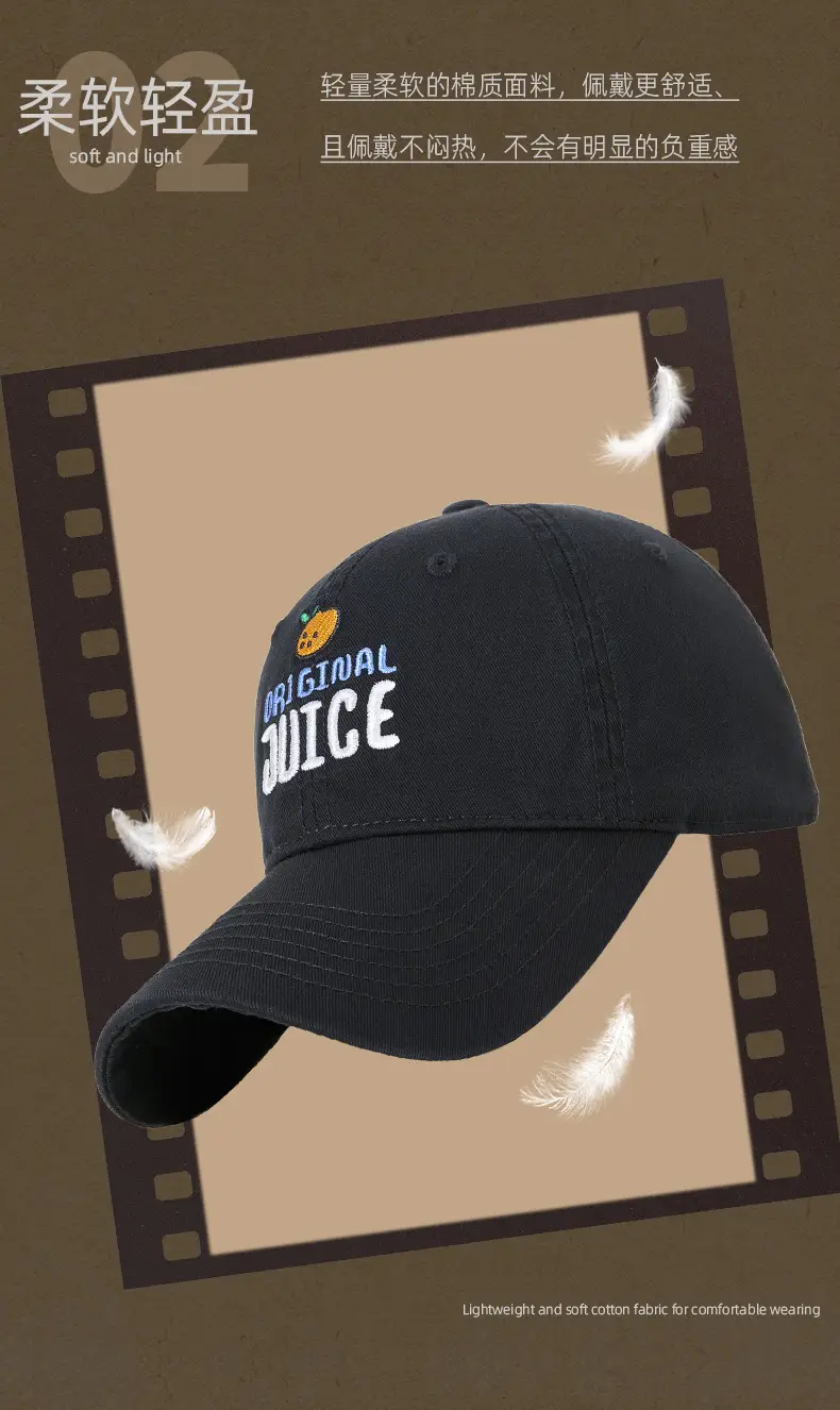Women Baseball Cap with Letter Embroidery Grey — feature 6