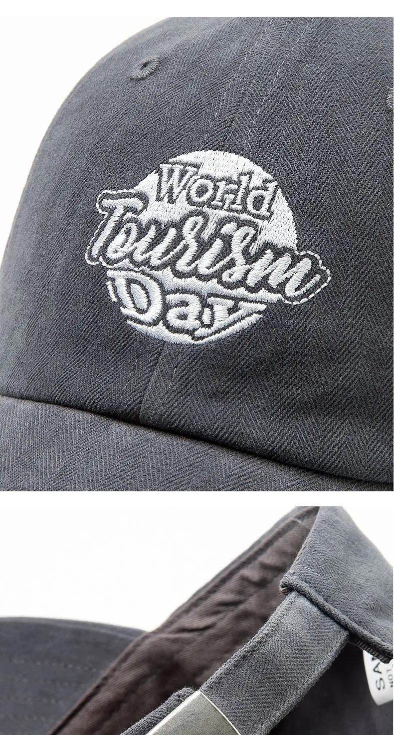Vintage American Style Women's Embroidered Baseball Cap — feature 13