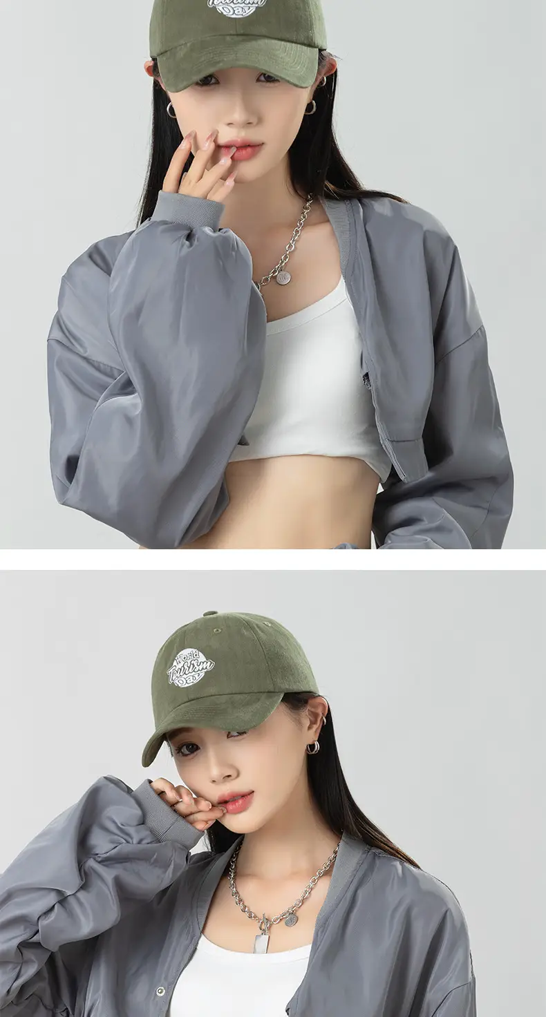 Vintage American Style Women's Embroidered Baseball Cap — feature 9