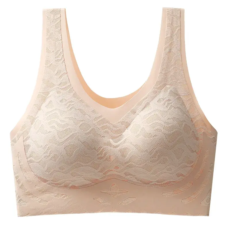 Naked High Elastic Anti-Sagging Underwear Women Small Chest Push Up No Steel Ring No Trace - Image 9