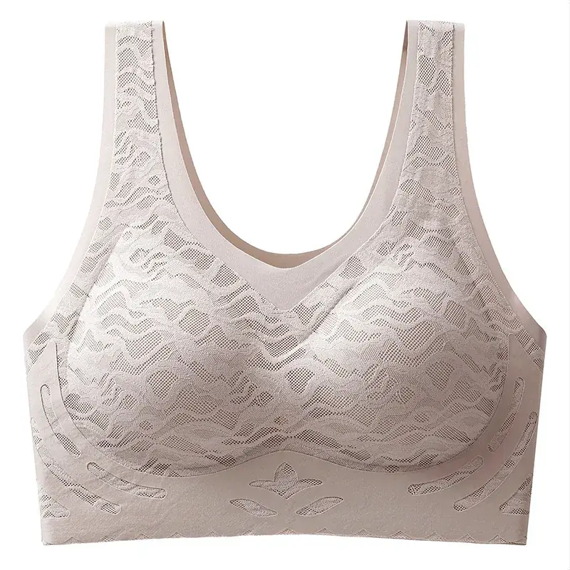 Naked High Elastic Anti-Sagging Underwear Women Small Chest Push Up No Steel Ring No Trace - Image 2