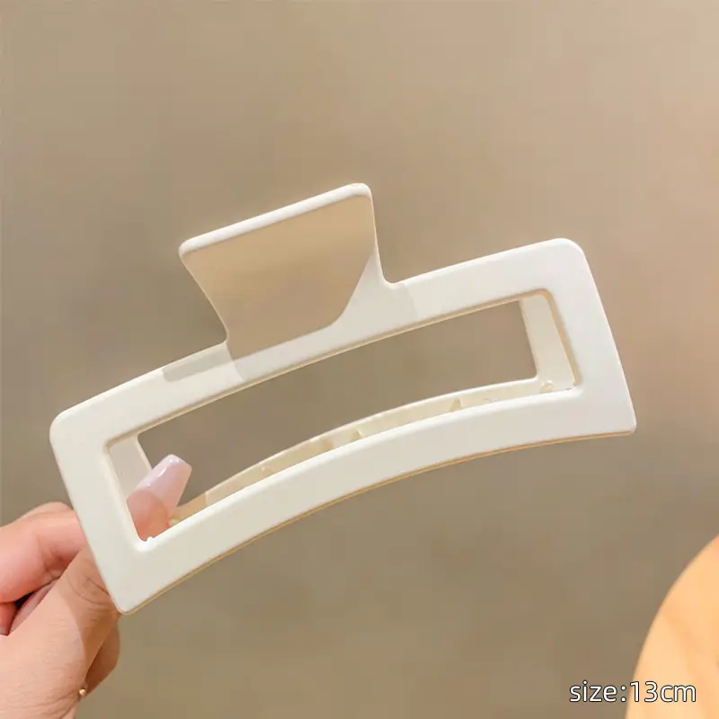 13cm Oversized Acrylic Hair Shark Clip Multi-Head Hairpin - Image 3