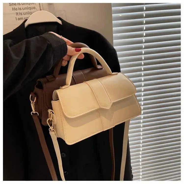 2023 New Women's Cream White Shoulder Bag