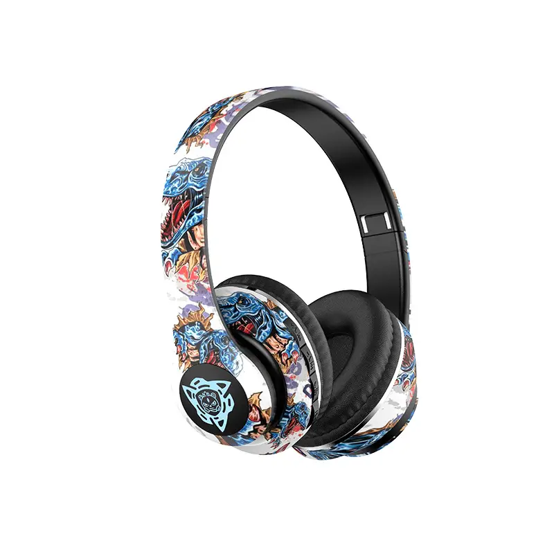 Cross-Border Graffiti Bluetooth Headset with Light-Up - Image 9