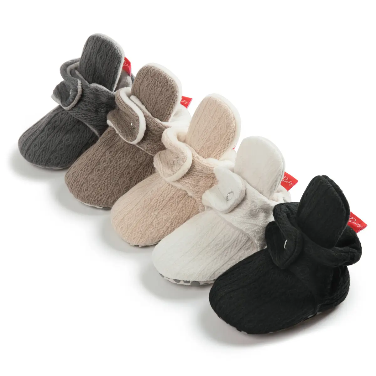 New Baby Shoes 0-1 Year Old Soft White