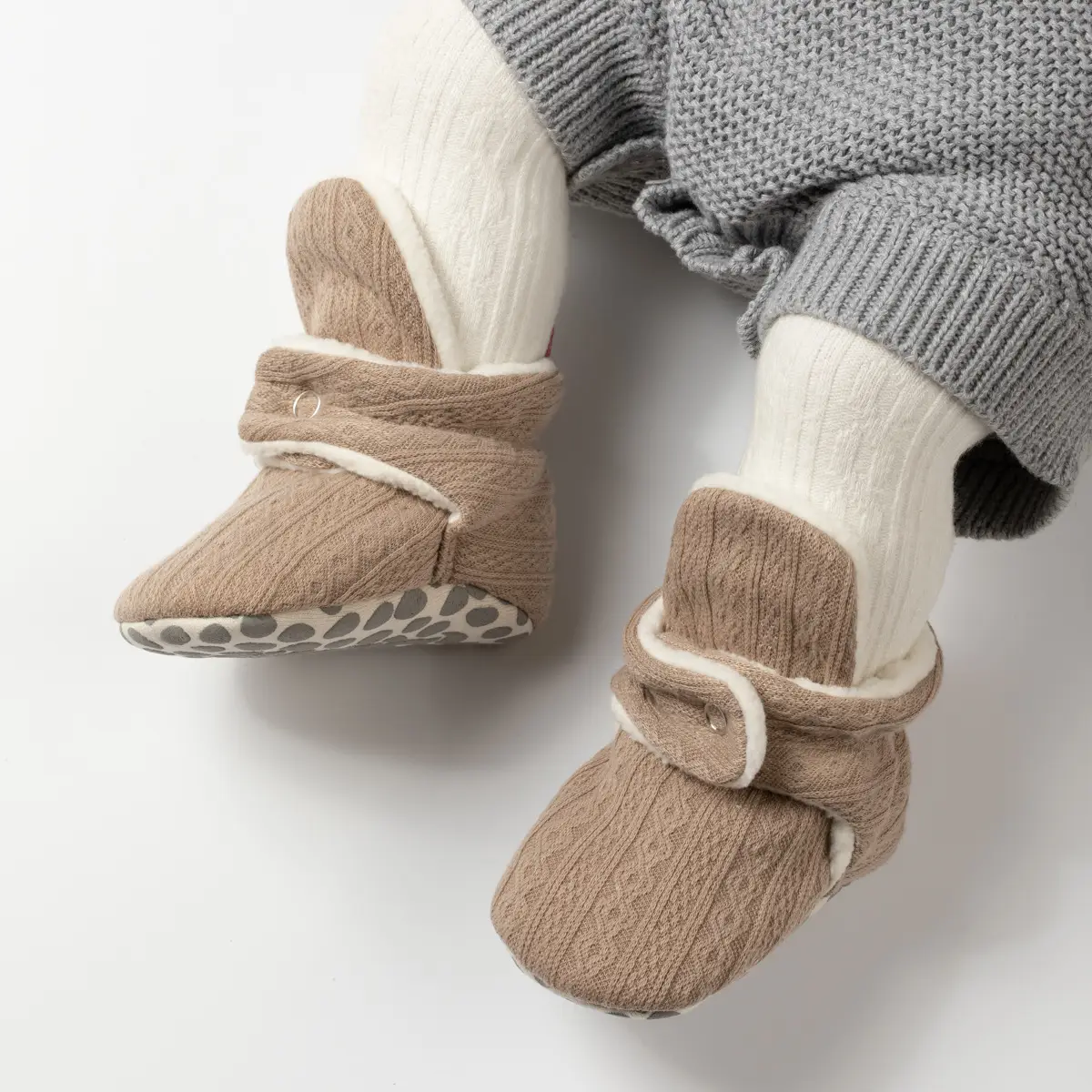 New Baby Shoes 0-1 Year Old Soft White