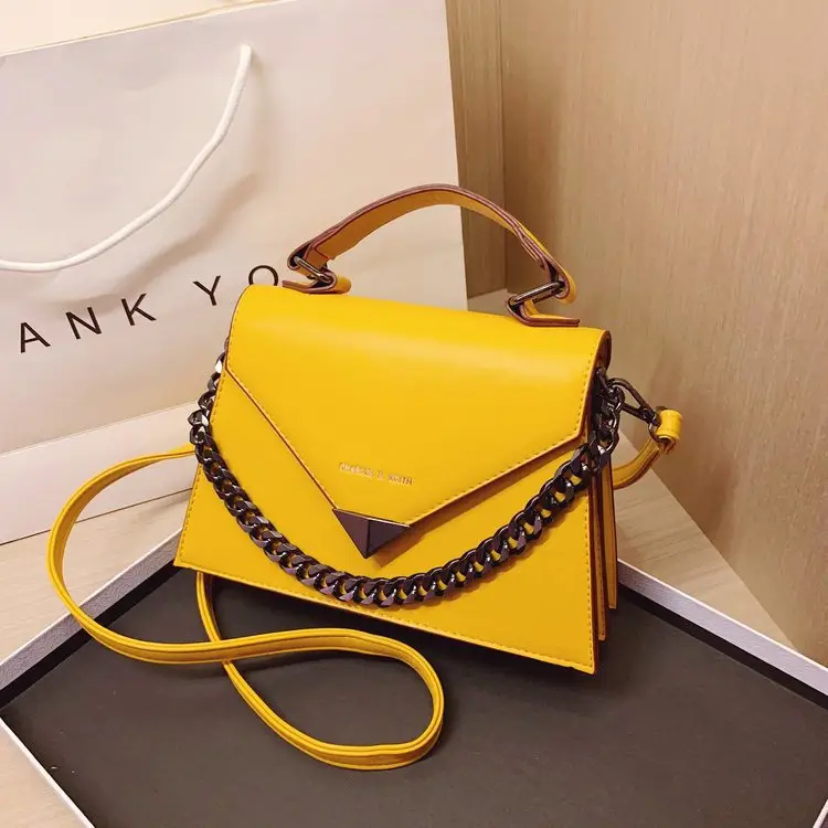 Women's Black Chain Strap Shoulder Bag 2023 - Image 8