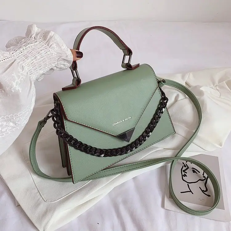 Women's Black Chain Strap Shoulder Bag 2023 - Image 3