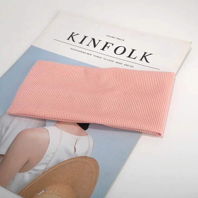 Knitted Elastic Striped Hair Bands Monochrome Set — feature 8