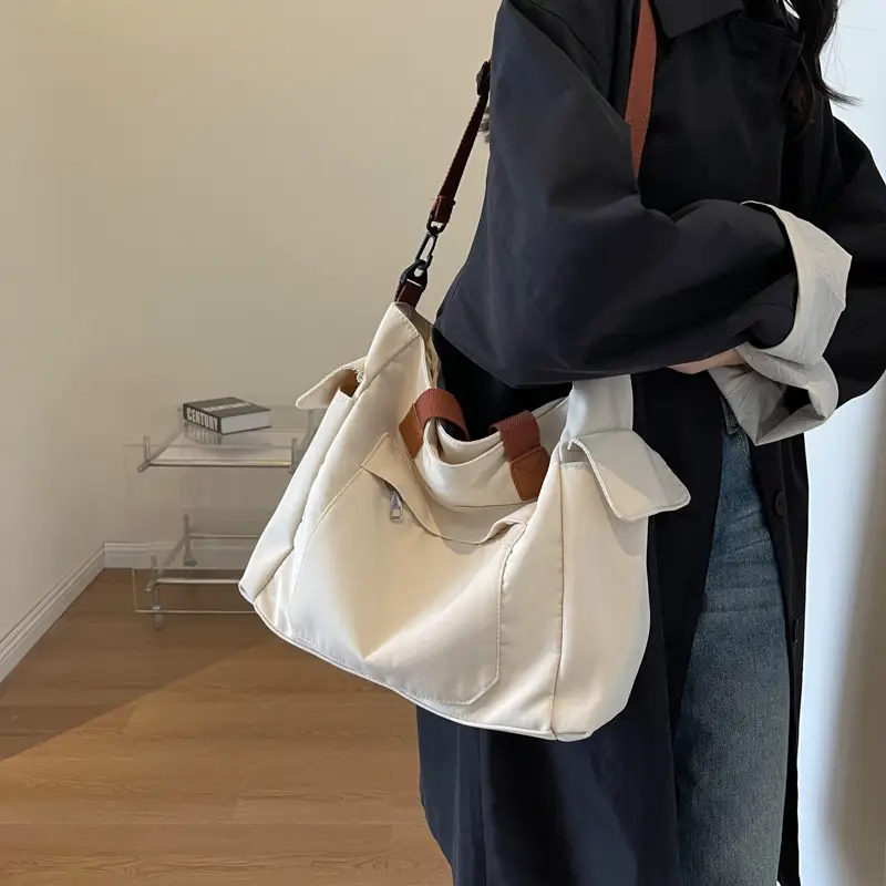 Large Canvas Tote Bag for Women College Student 2025 - Image 6