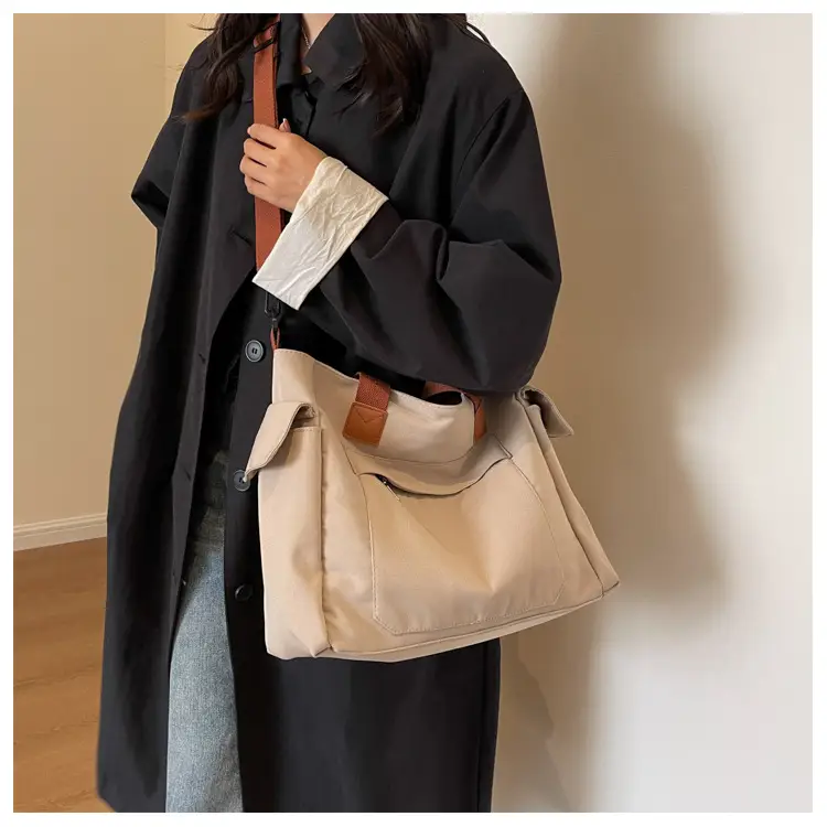 Large Canvas Tote Bag for Women College Student 2025 — feature 16