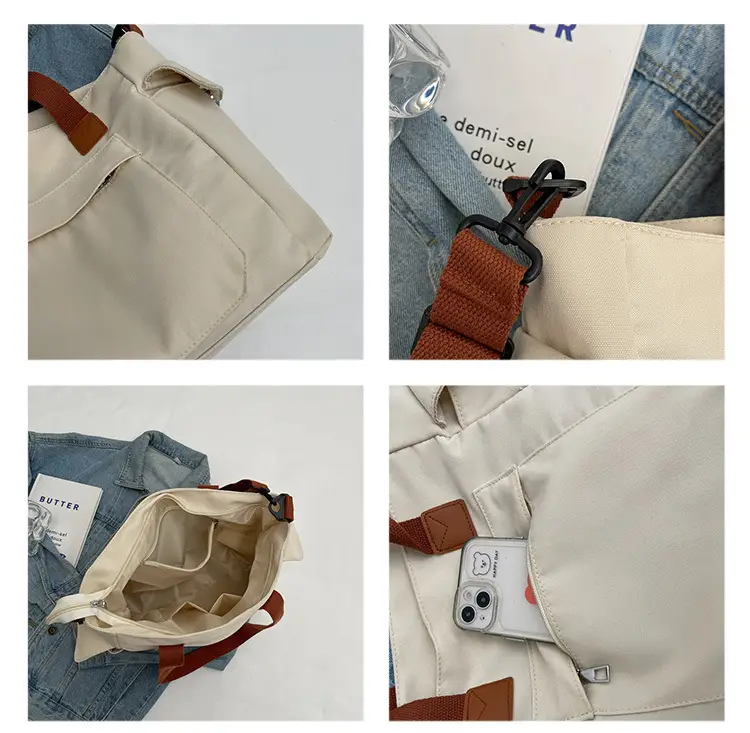 Large Canvas Tote Bag for Women College Student 2025 — feature 26