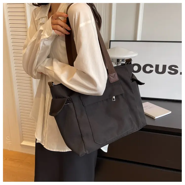 Large Canvas Tote Bag for Women College Student 2025 — feature 33