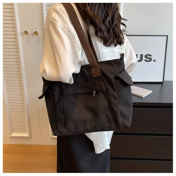 Large Canvas Tote Bag for Women College Student 2025 — feature 35