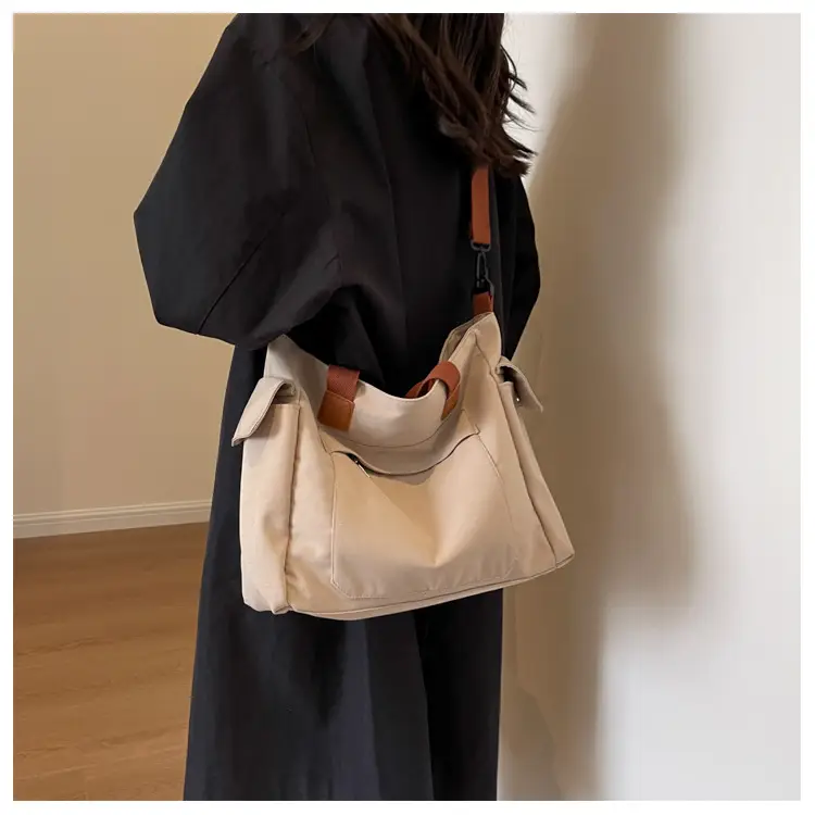 Large Canvas Tote Bag for Women College Student 2025 — feature 41