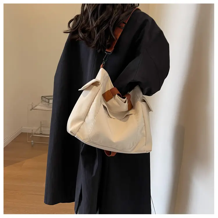 Large Canvas Tote Bag for Women College Student 2025 — feature 42