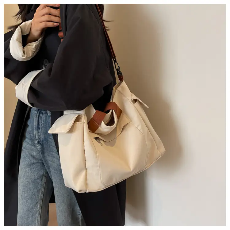 Large Canvas Tote Bag for Women College Student 2025 — feature 43