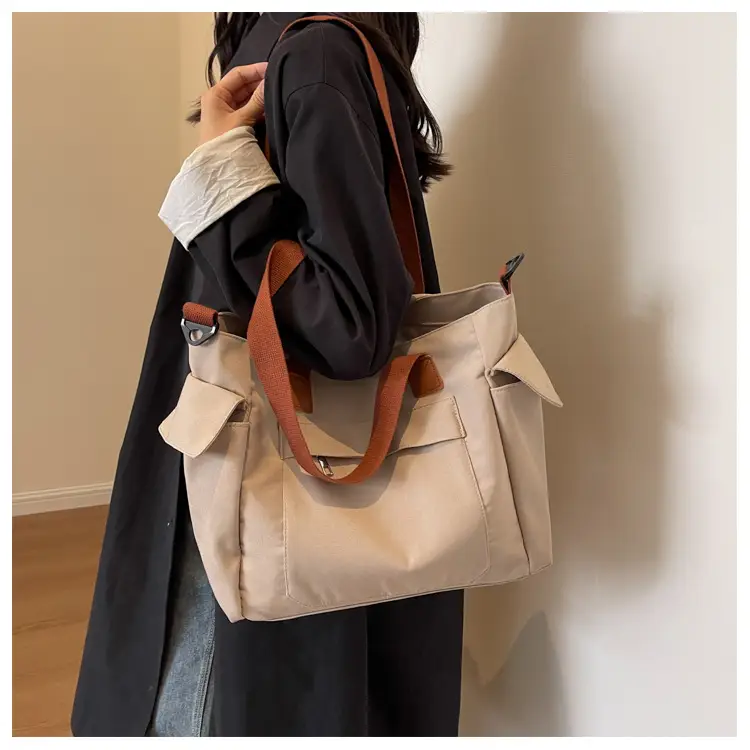 Large Canvas Tote Bag for Women College Student 2025 — feature 44