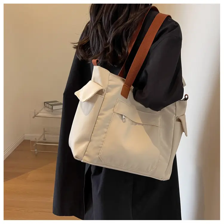 Large Canvas Tote Bag for Women College Student 2025 — feature 49