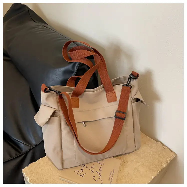 Large Canvas Tote Bag for Women College Student 2025 — feature 60