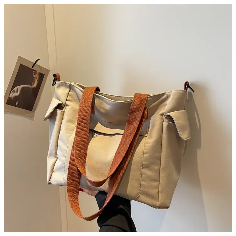 Large Canvas Tote Bag for Women College Student 2025 — feature 74