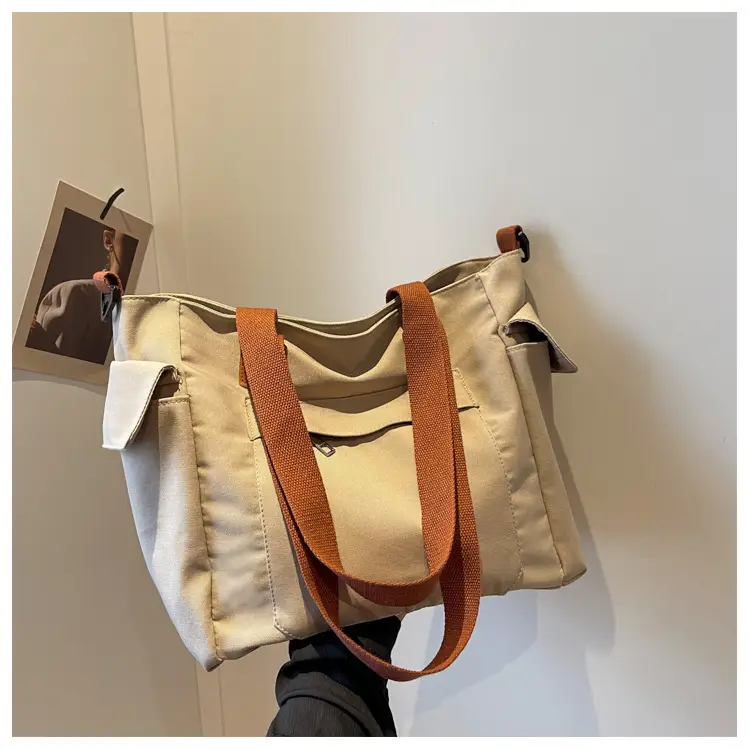 Large Canvas Tote Bag for Women College Student 2025 — feature 75
