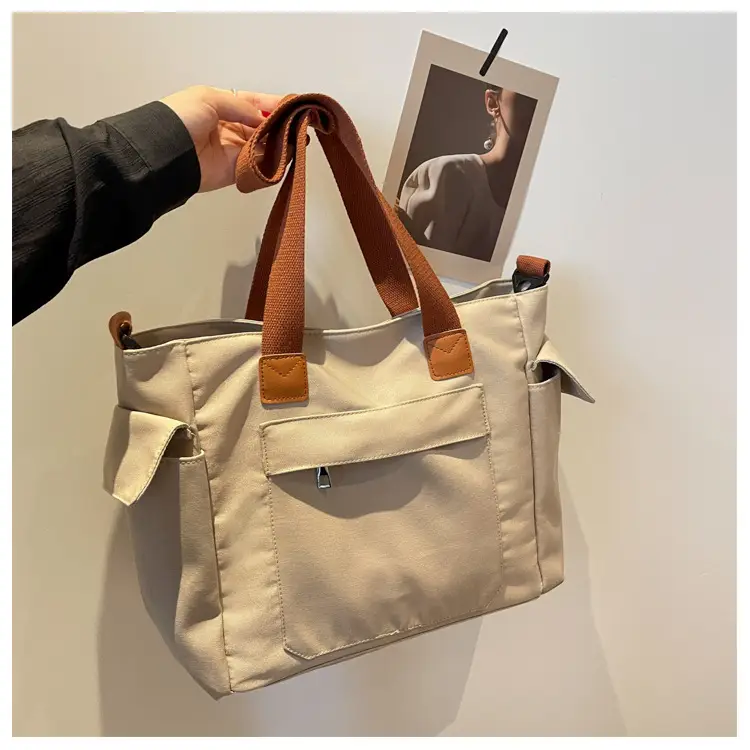 Large Canvas Tote Bag for Women College Student 2025 — feature 76